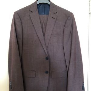 Calvin Klein Plum Solid Suit